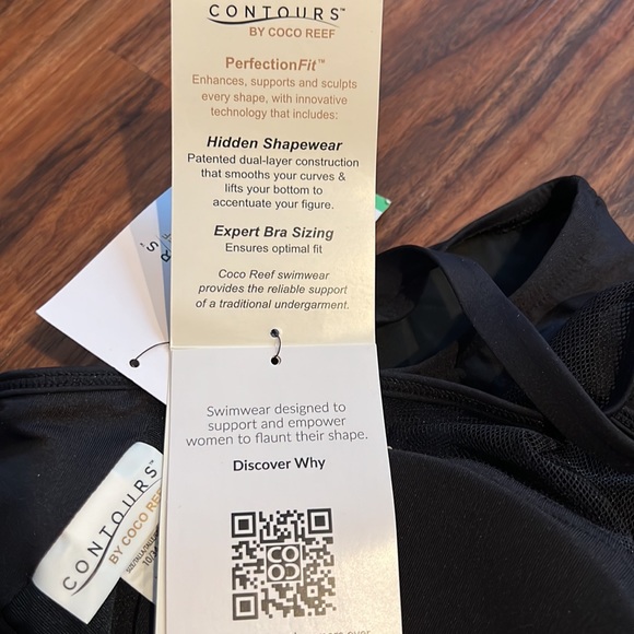 Contours Coco Reef Level Colorblock Bra Sized Underwire One Piece - Picture 13 of 16